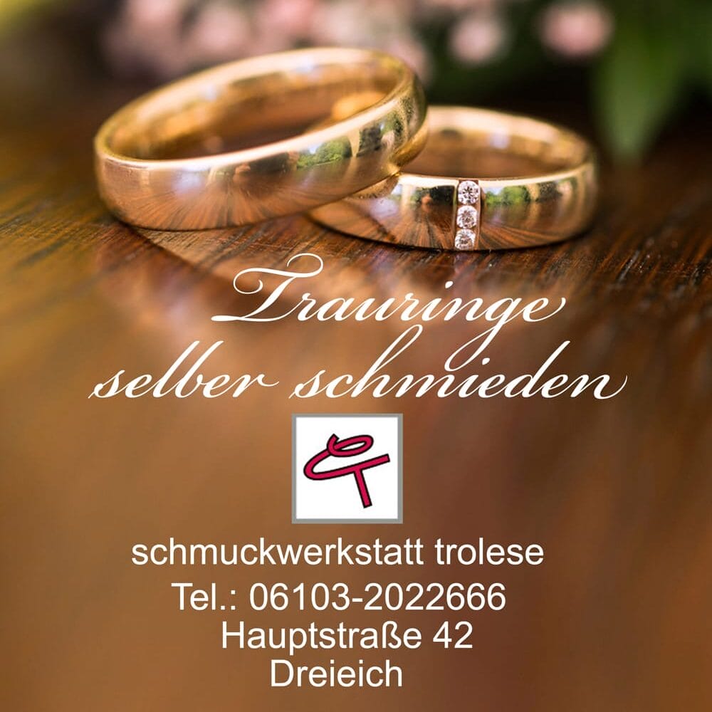 Trauringe selber schmieden